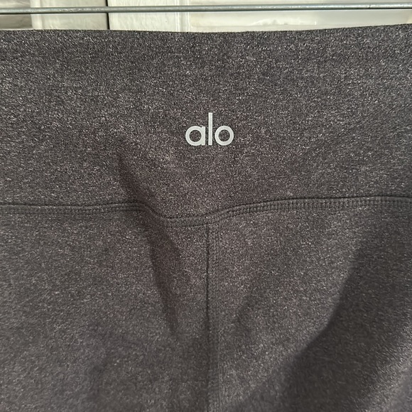ALO Grey Moto Leggings with Pocket, Size M - Picture 3 of 7